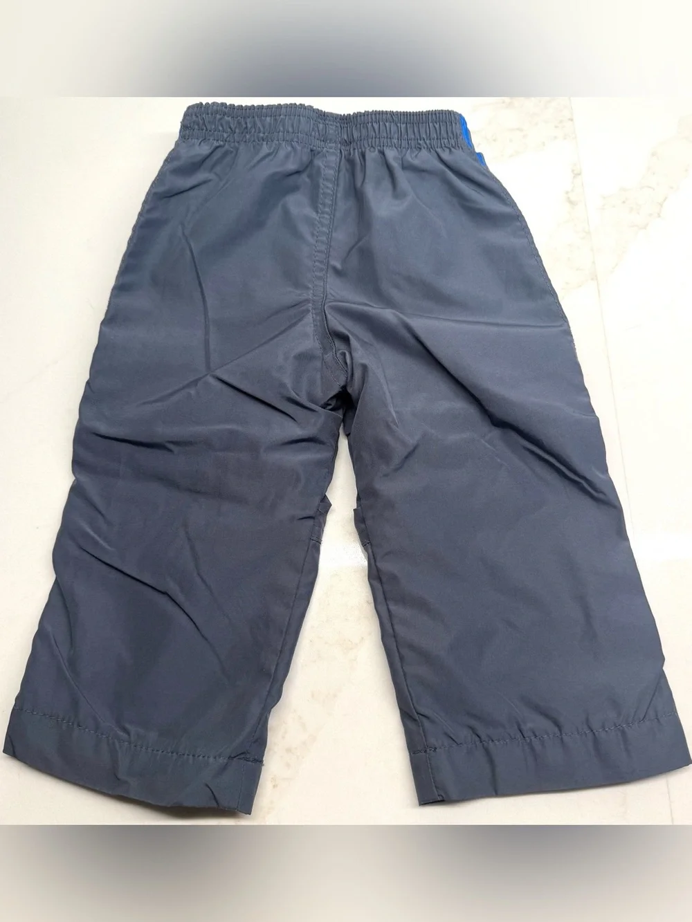 OshKosh B’gosh Boys Gray Lined Windbreaker Pants Size 18M